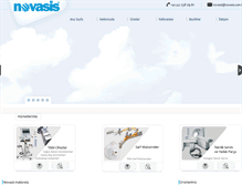 Tablet Screenshot of novasis.com.tr