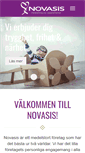 Mobile Screenshot of novasis.se